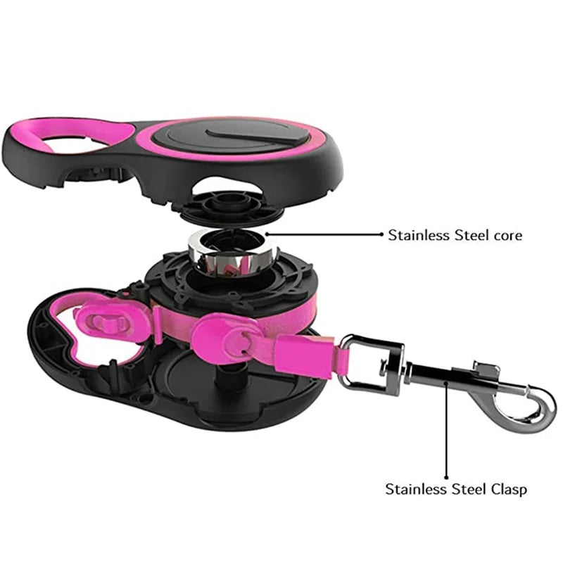 Pet Dogs Extending Leash Automatic Retractable