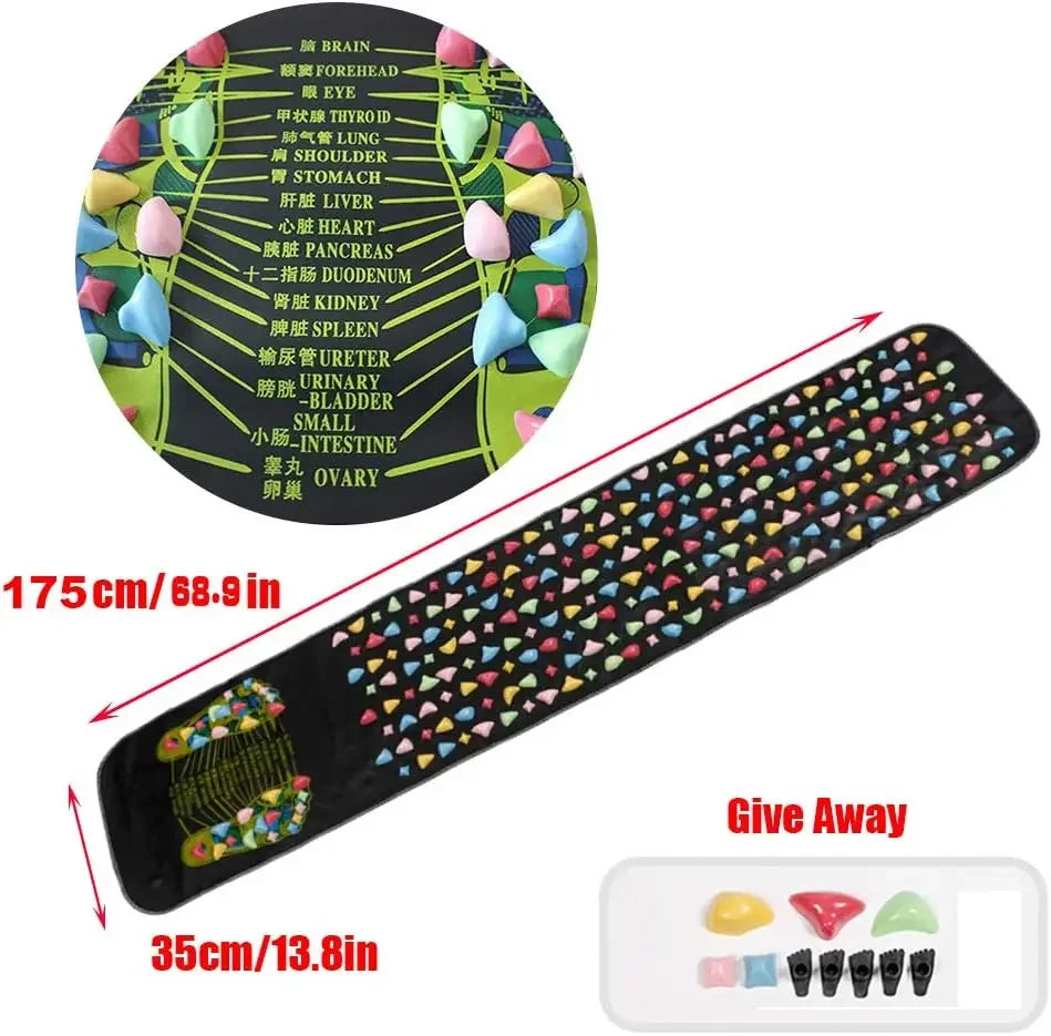 Foot Massage Pad with Finger Pressure Plate