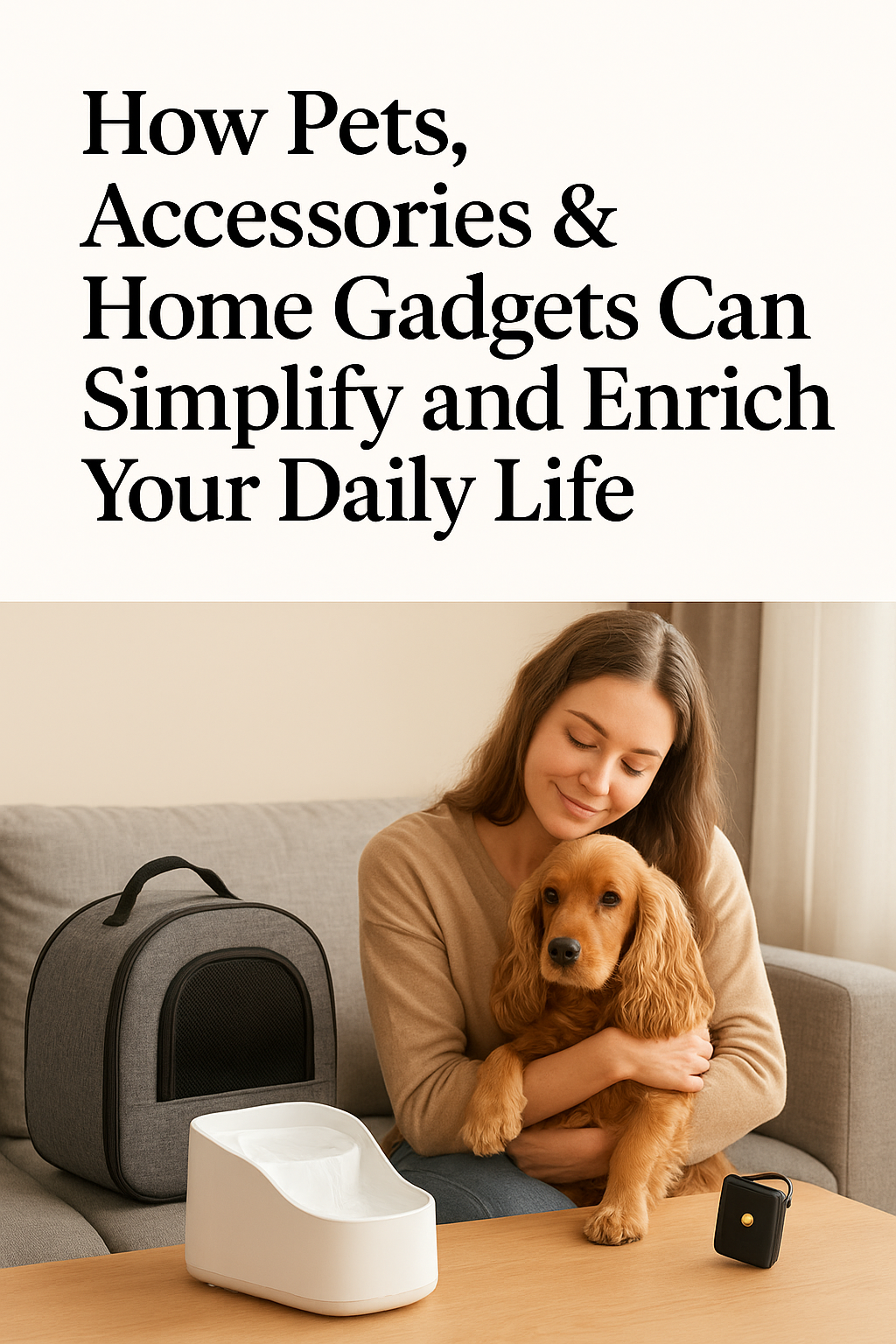🏡 How Pets, Accessories & Home Gadgets Can Simplify and Enrich Your Daily Life