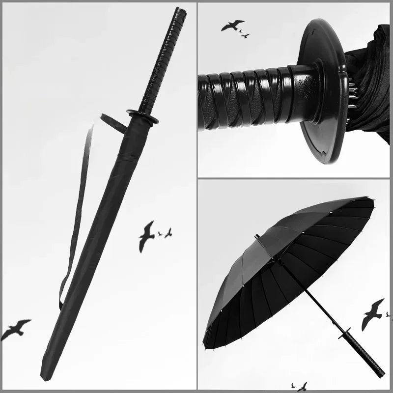 Samurai Sword Umbrellas Raincoa