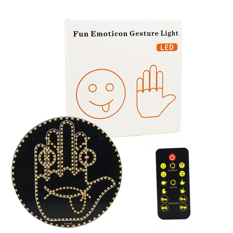 Car Expression Finger Light with Remote Control