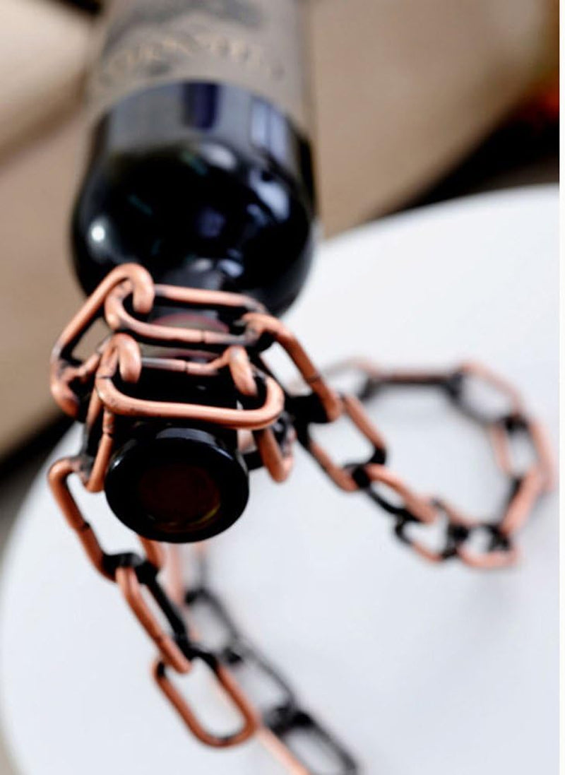 Magic Iron Wine Bottle Holder Stand Rack