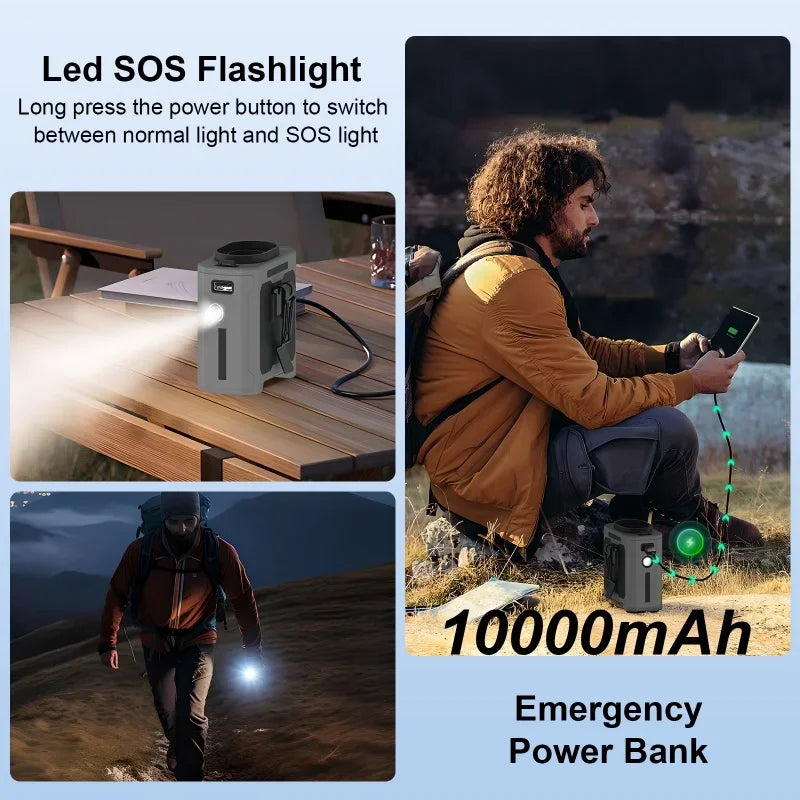 Waist Fan Wearable Cooling