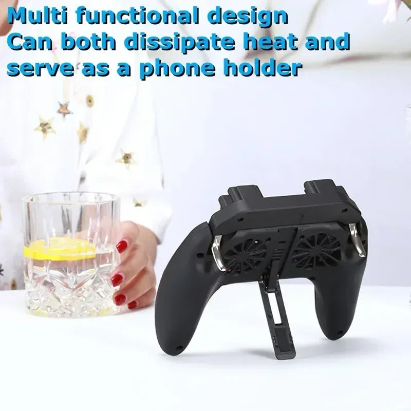 4 Fingers Mobile Phone Game Handle Controller 