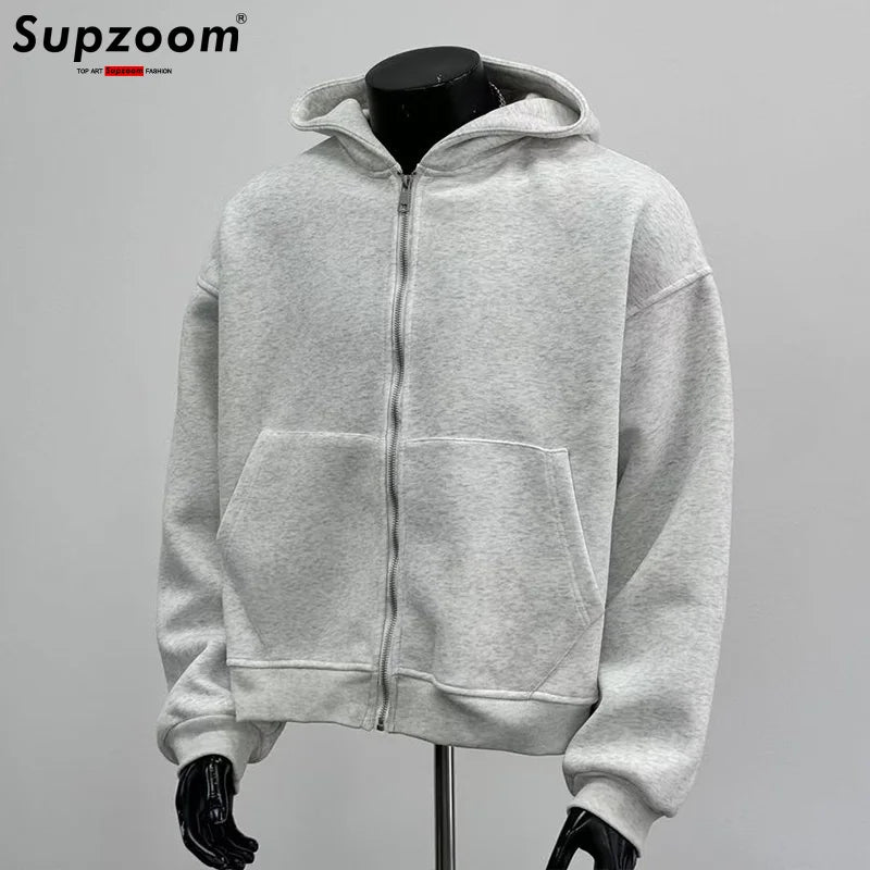 Top Fashion Loose Autumn and Winter New Arrival American Style Trendy Backpack Integrated Popular Casual Cotton Hoodies