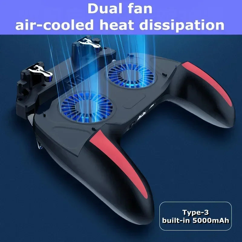 4 Fingers Mobile Phone Game Handle Controller 