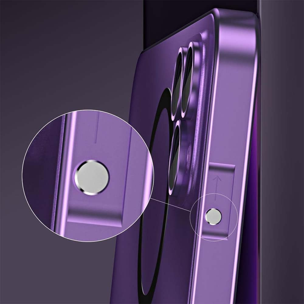 Magnetic Aluminum Matte Shell for Iphone