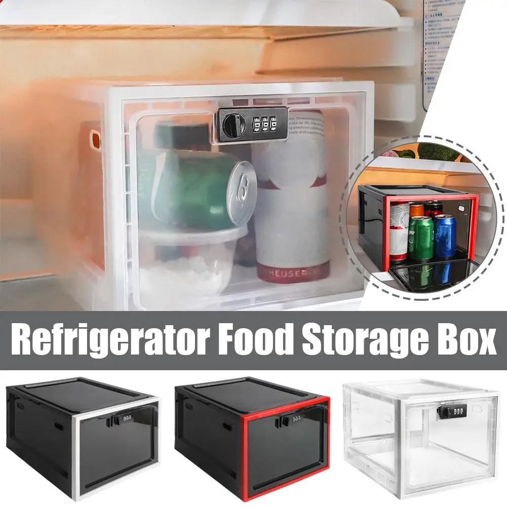 Refrigerator Food Transparent Storage Box 