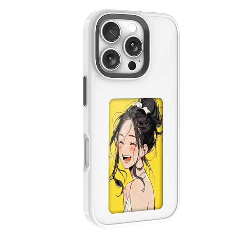 NFC phone Case E-Ink Screen for Iphone 15 14 13 Pro Max 