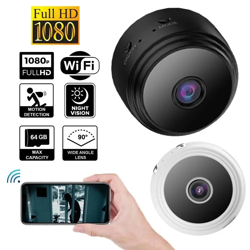  HD Mini Wifi Camera Remote Wireless Infrared Voice Recorder Video Camcorder 