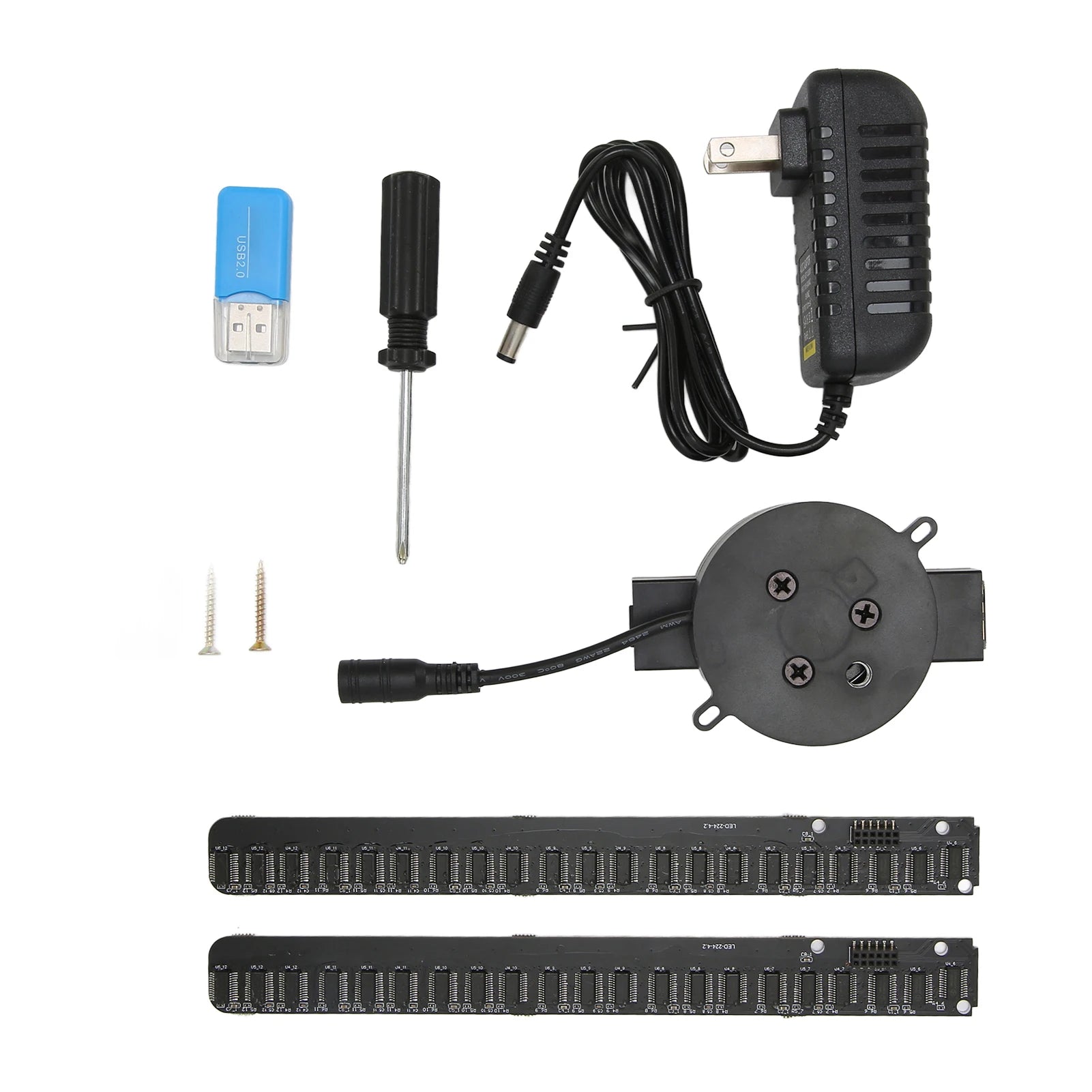 3D Hologram Fan Projector with 224 LED Light Beads 