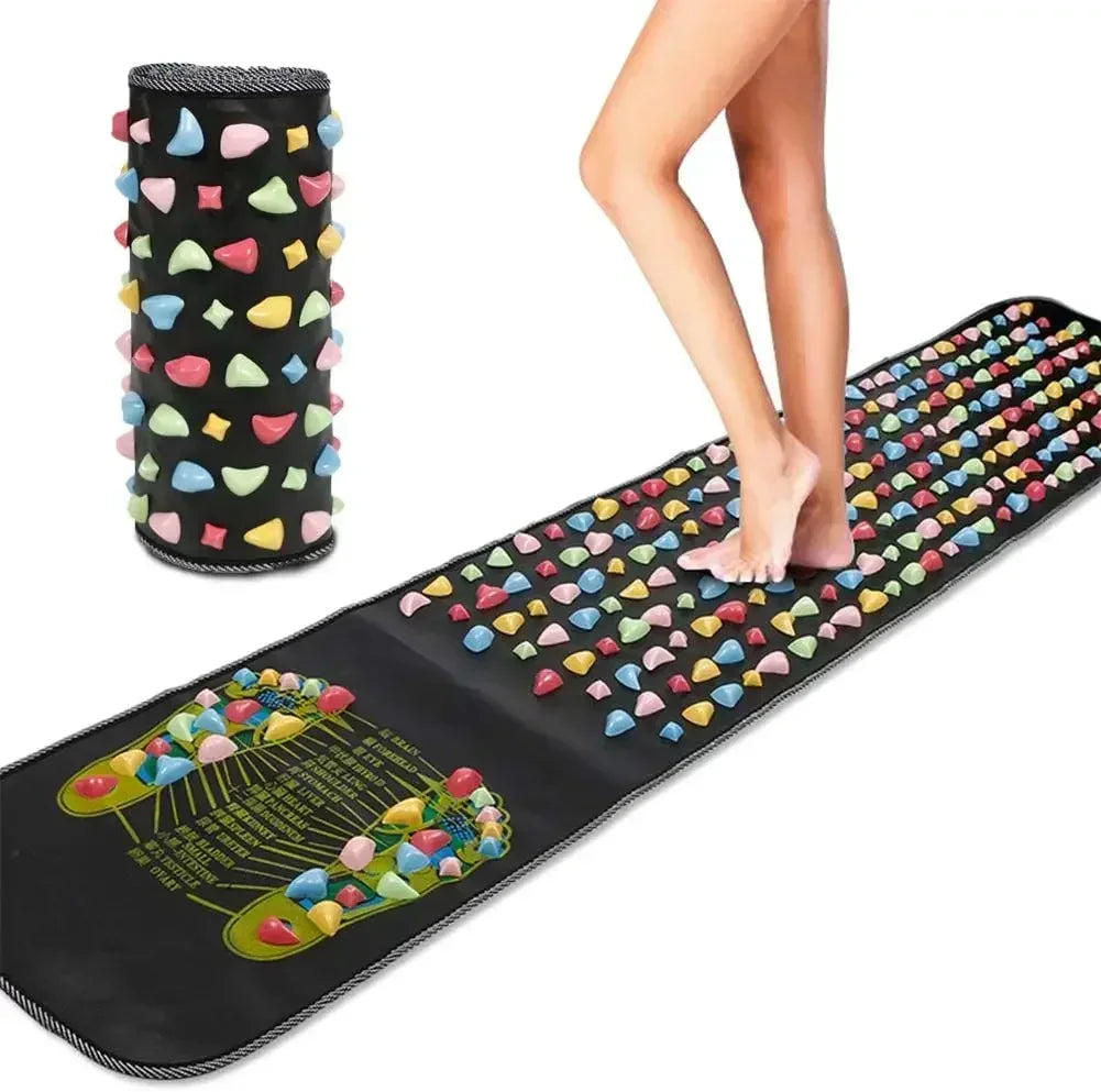 Foot Massage Pad with Finger Pressure Plate 