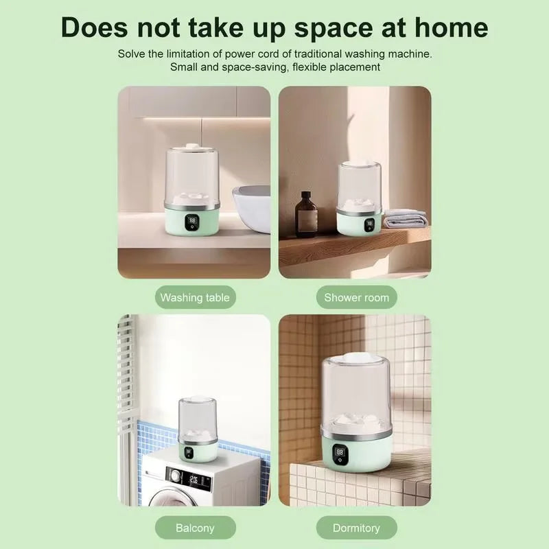 Portable Mini Washing Machine for Dormitories 