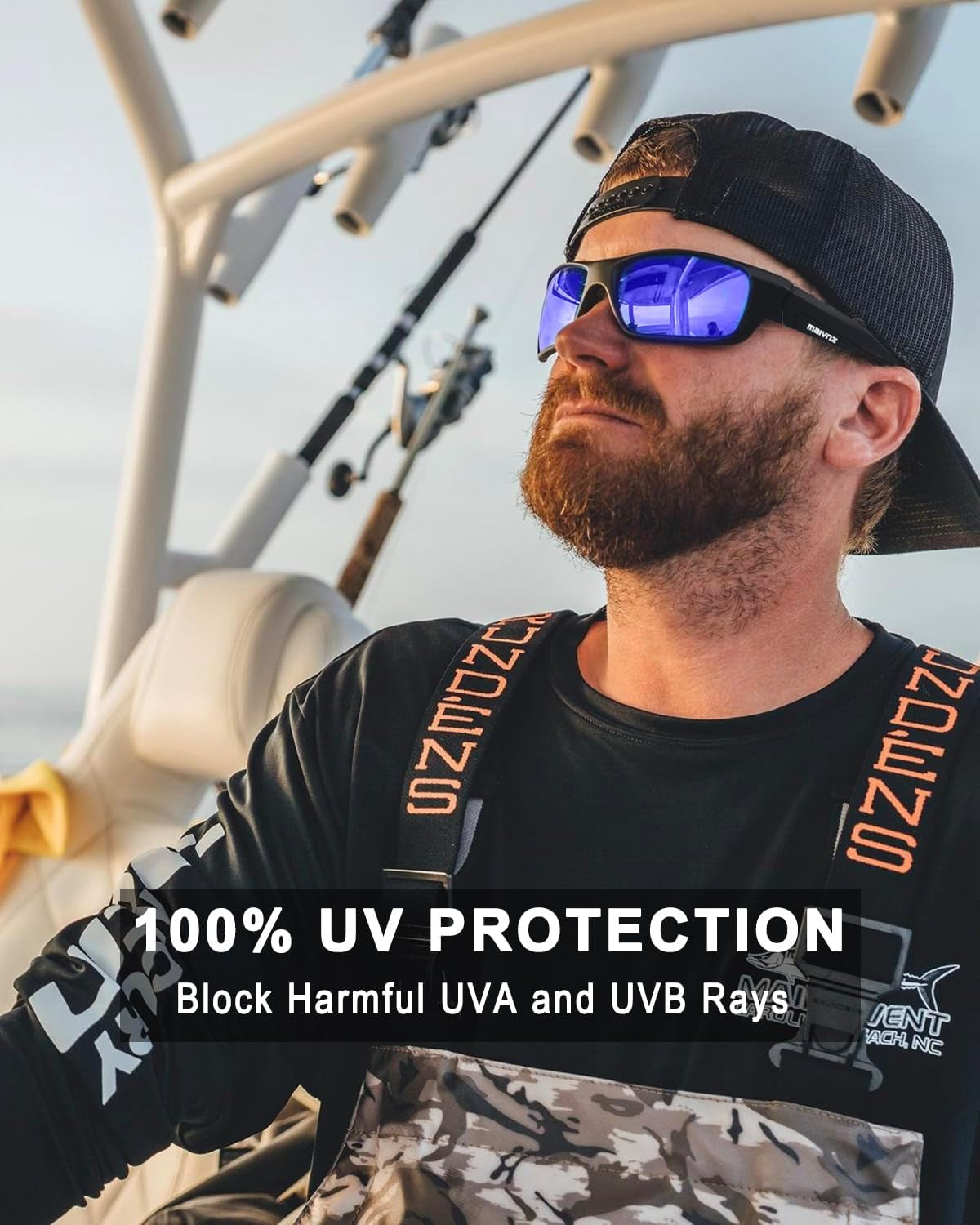 Polarized Sunglasses for Men Fishing Floating Lightweight UV Protection