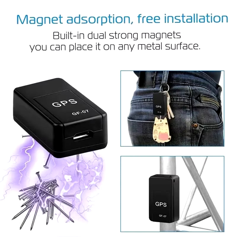 Gf07 Magnetic Mini Car Tracker Gps Real Time Tracking Locator Device Magnetic Gps Tracker Real