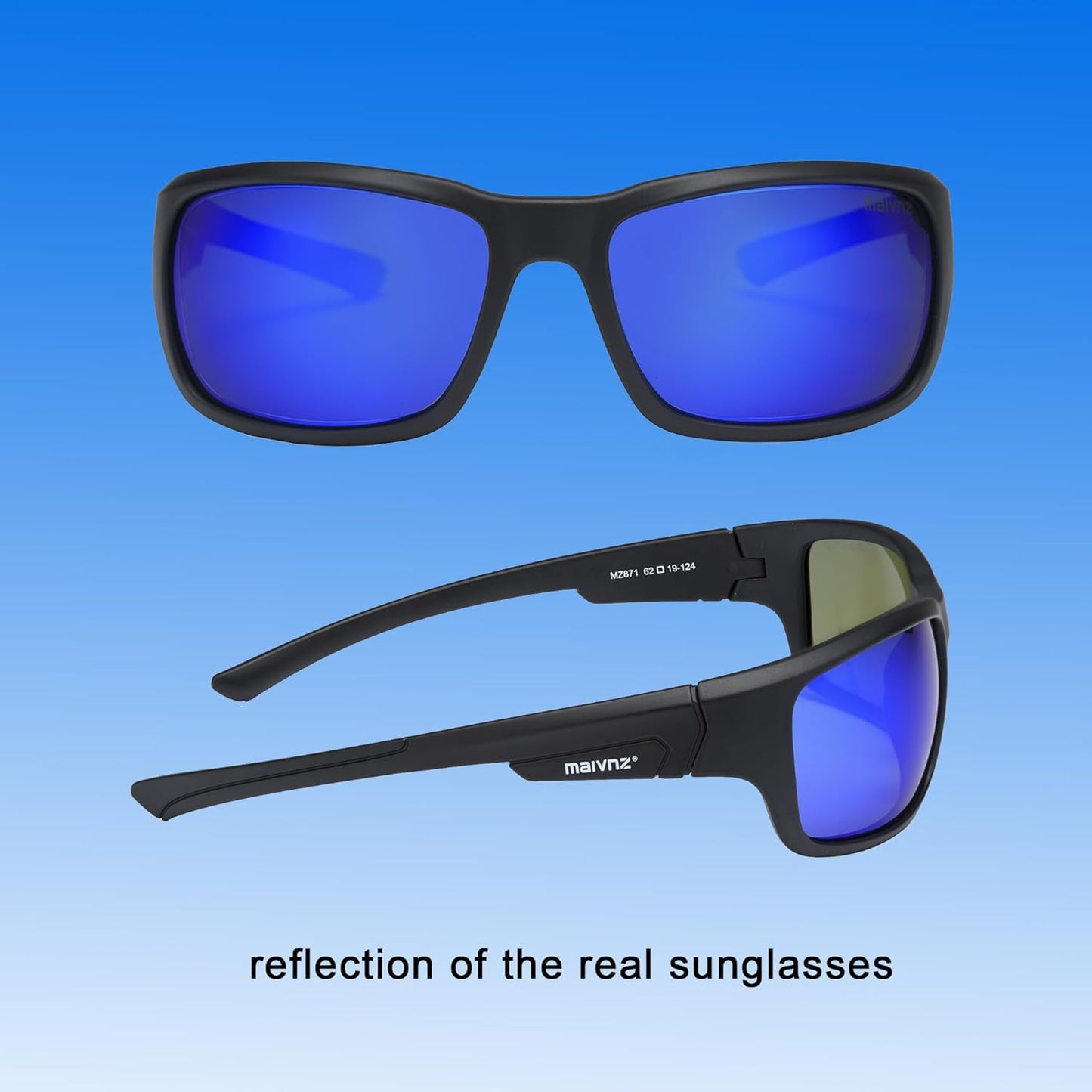 Polarized Sunglasses for Men Fishing Floating Lightweight UV Protection