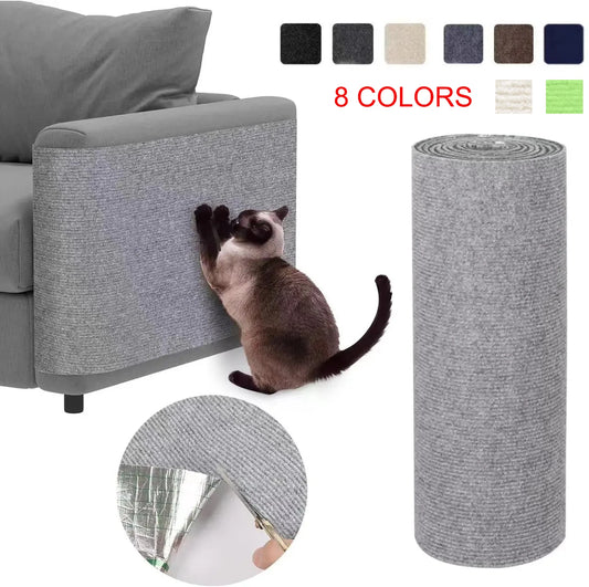 Self-Adhesive Cat Scratching Mat Sofa Furniture Protector