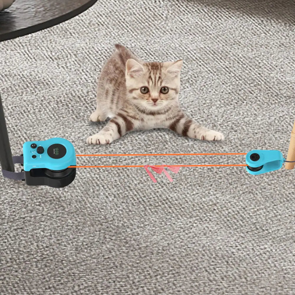 Interactive Cat Toy Chase Run Exercise