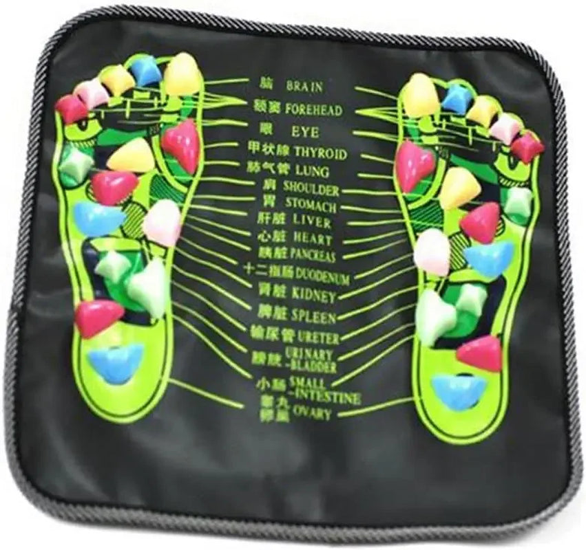Foot Massage Pad with Finger Pressure Plate 