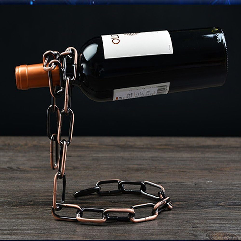Magic Iron Wine Bottle Holder Stand Rack