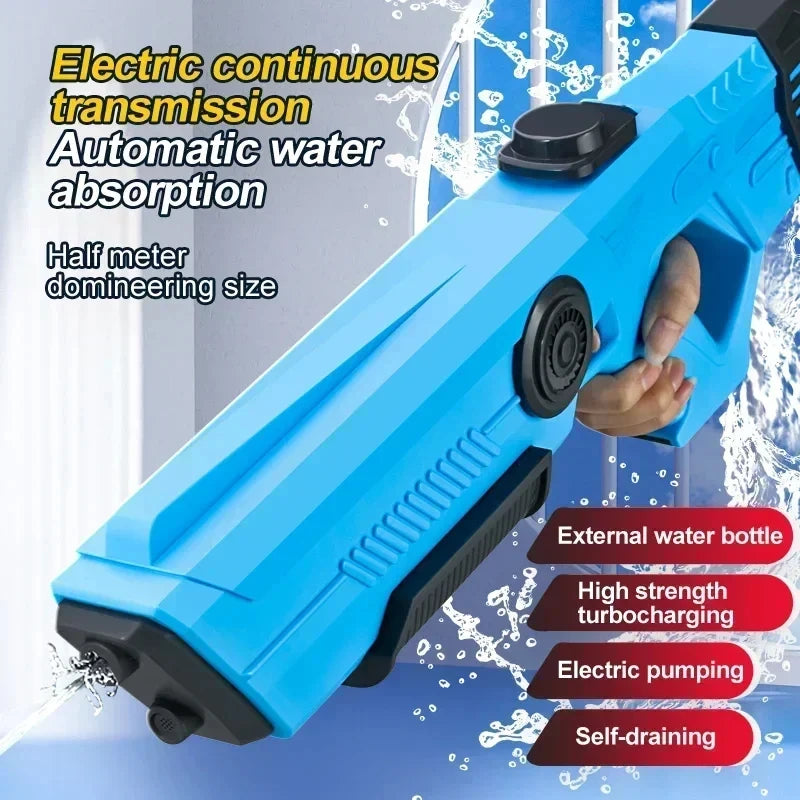 Electric Automatic Water Storage Gun Toys 