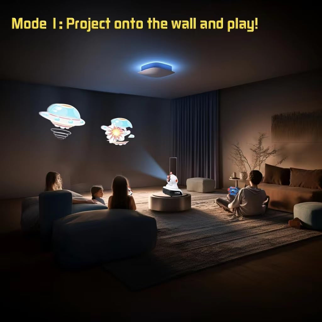 Toy Gun of Projector Shooting Games Set for Kids, Teens, Adults