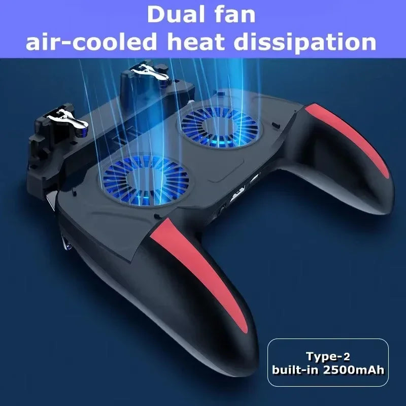 4 Fingers Mobile Phone Game Handle Controller 