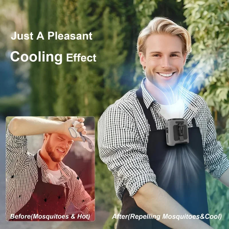Waist Fan Wearable Cooling