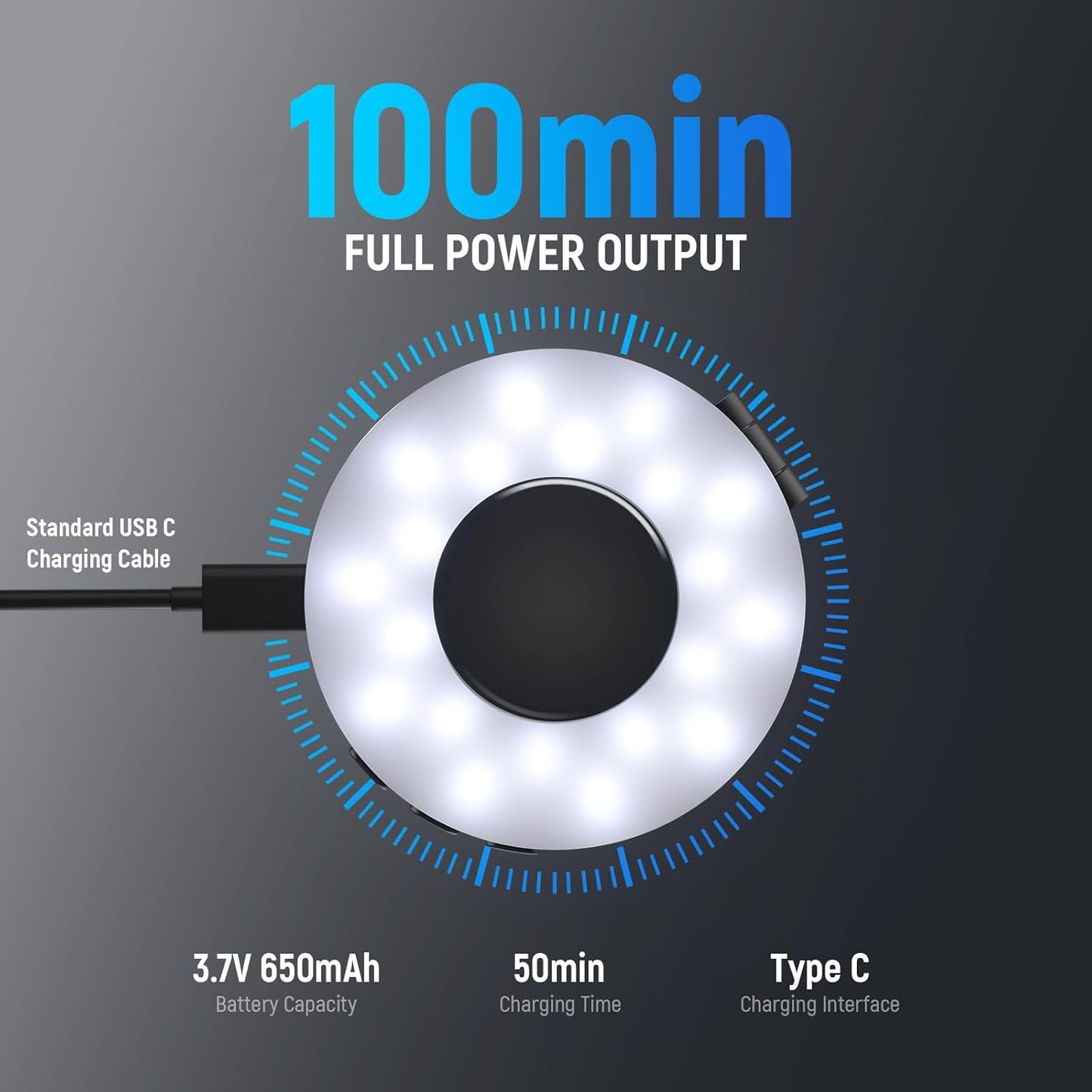 Magnetic Selfie Light Compatible LED