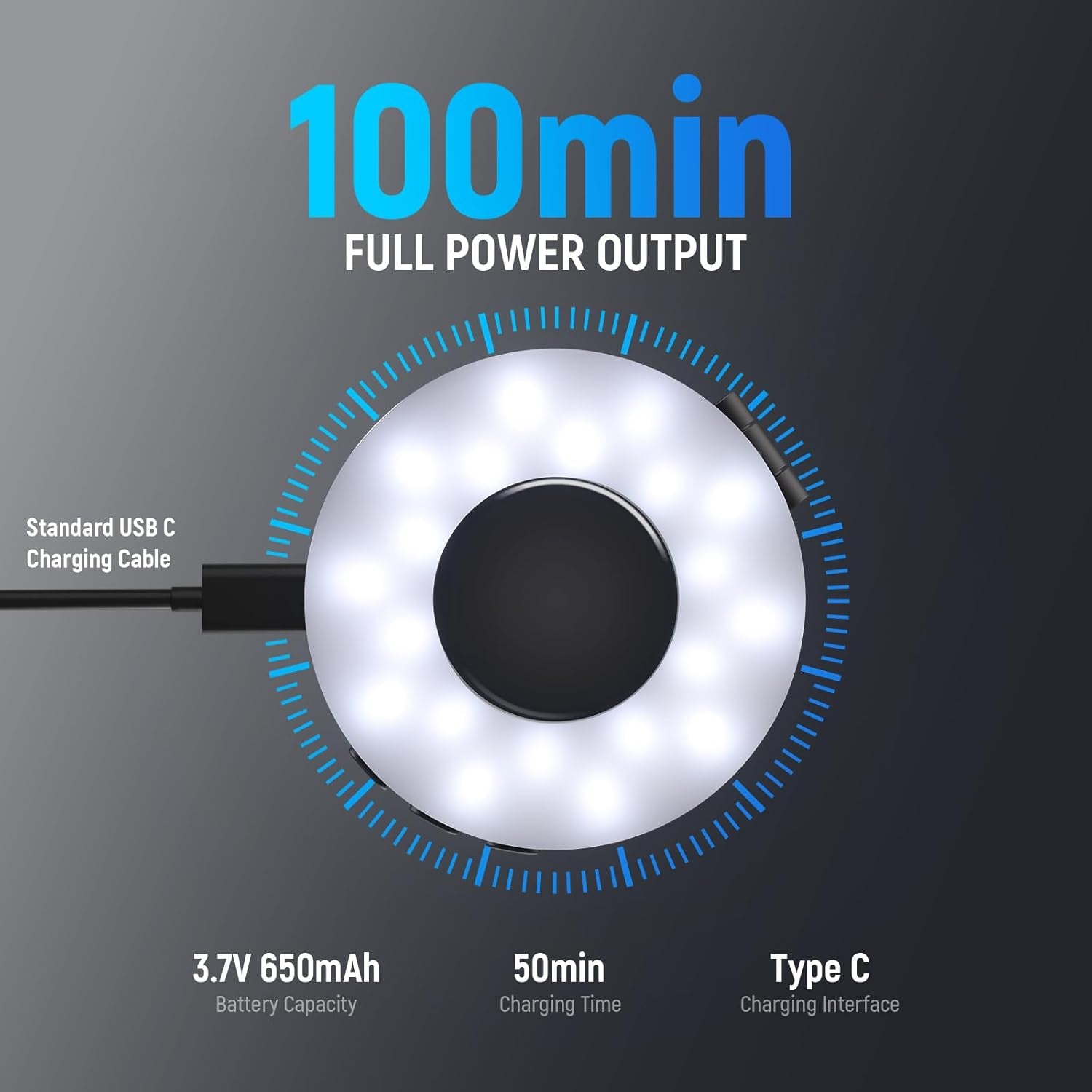 Magnetic Selfie Light Compatible LED
