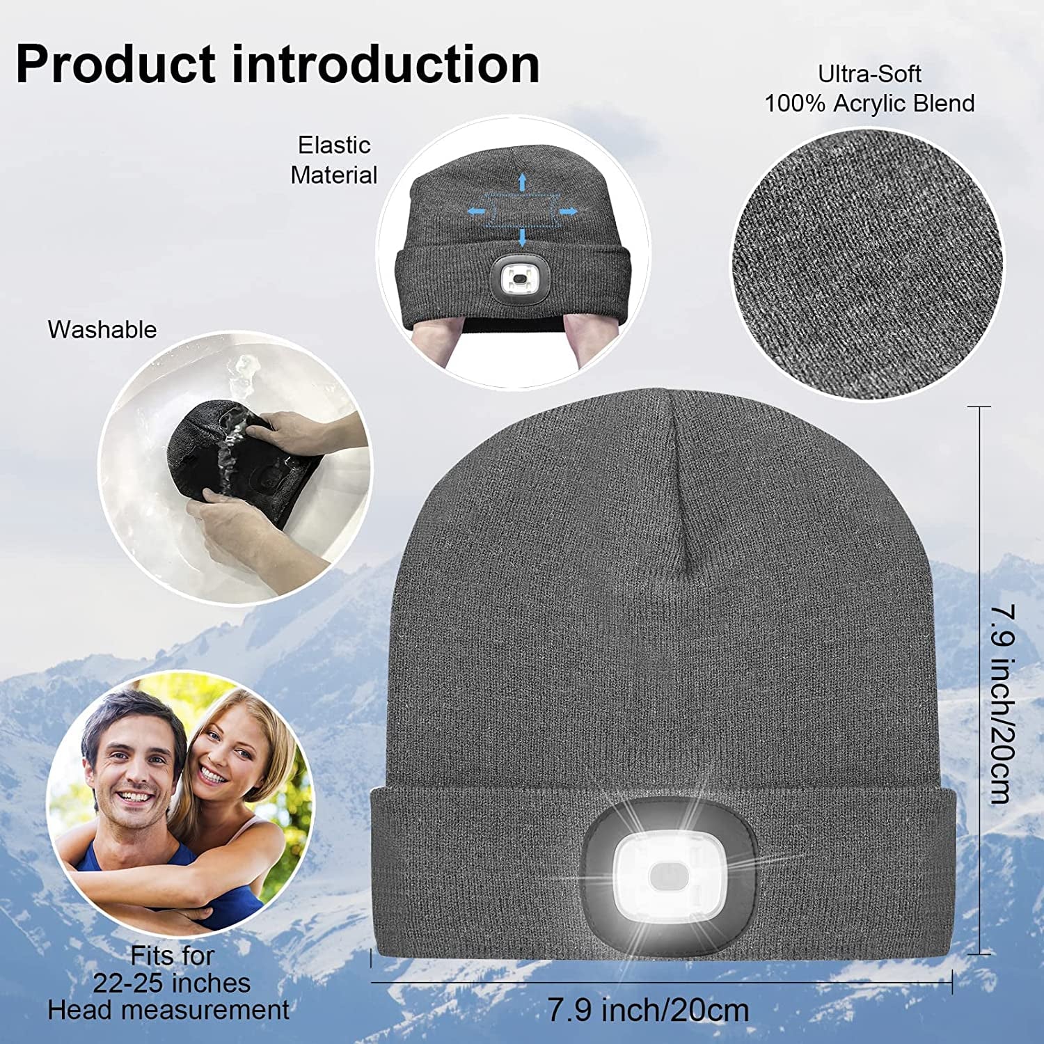 Unisex Warm Knitted Hat