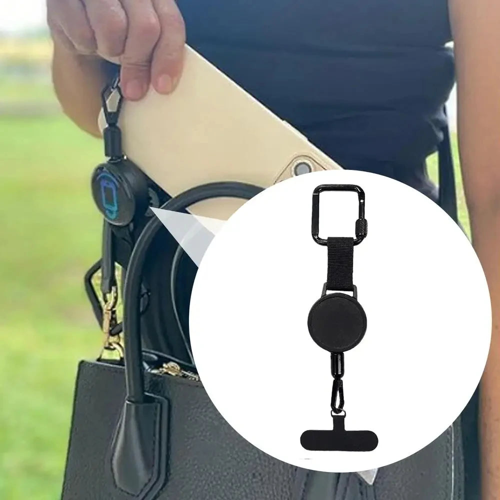 Retractable Anti-Theft Phone Holder 