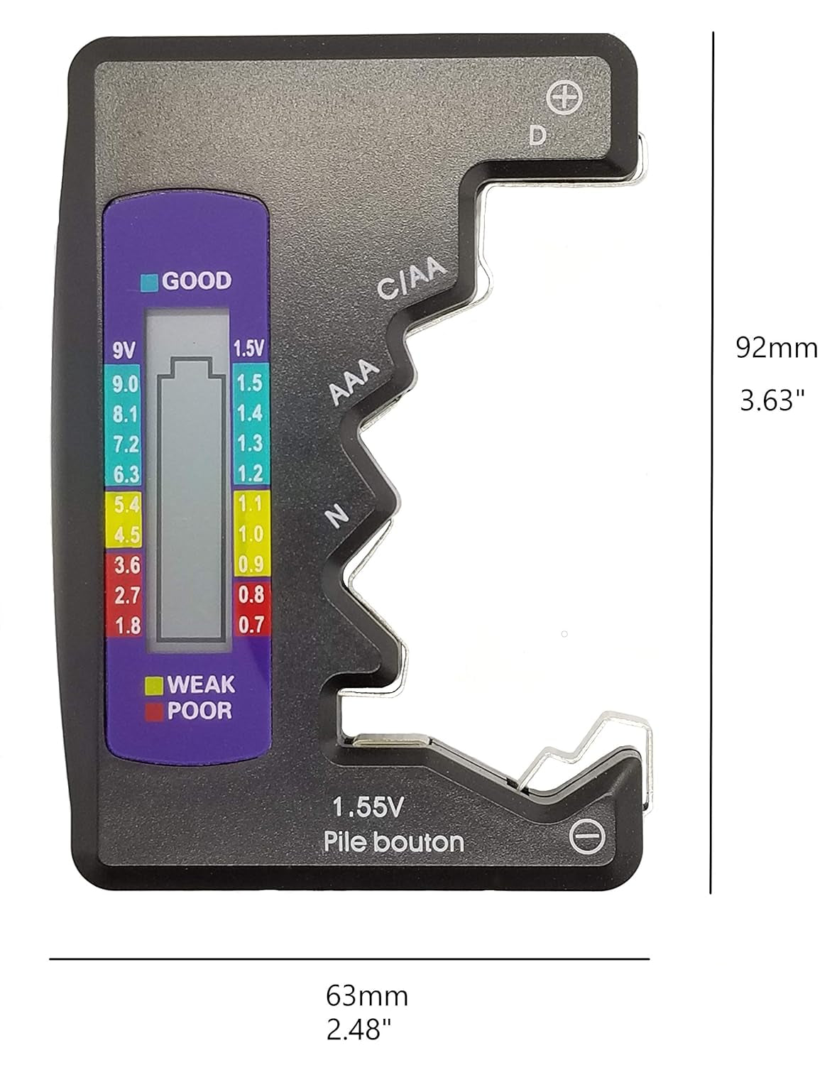Digital Battery Tester Battery Checker