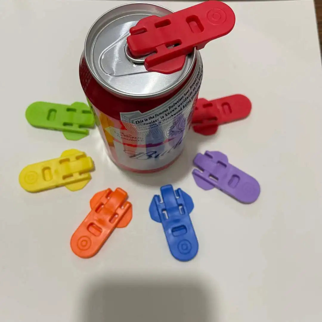 6/12/24Pcs Cola Beverage Reusable Easy Can Opener Sealed Drink Beer