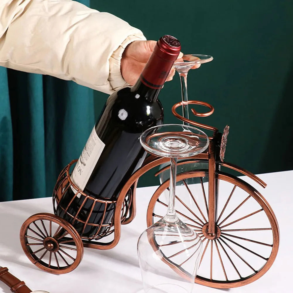 Metal Wine Rack Bike Rack Display Storage