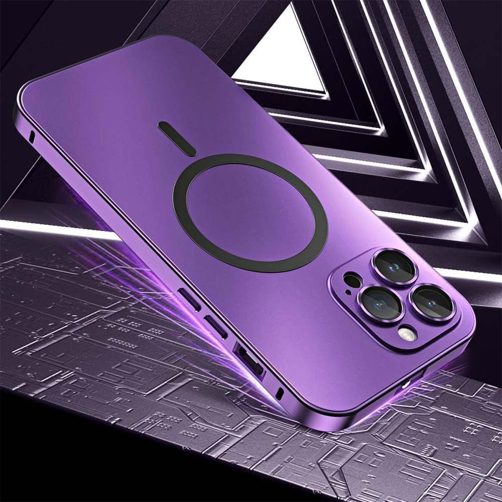 Magnetic Aluminum Matte Shell for Iphone