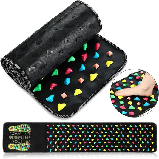 Foot Massage Pad with Finger Pressure Plate 