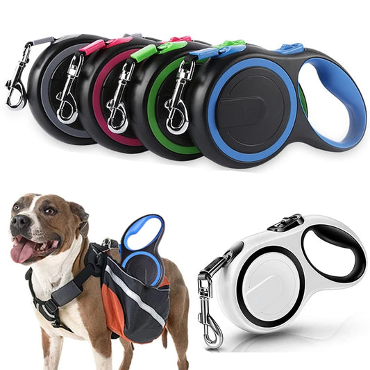 Pet Dogs Extending Leash Automatic Retractable