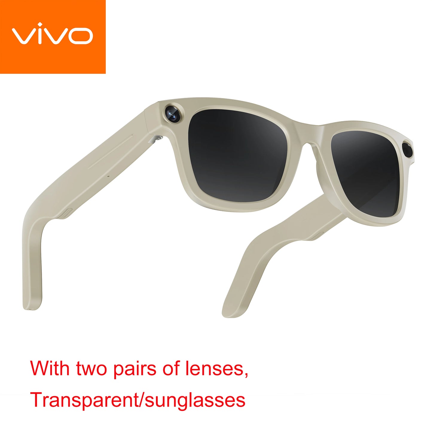 Smart AI Glasses Camera HD Photo Video 