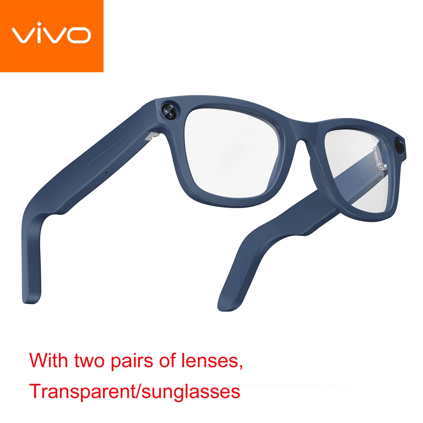 Smart AI Glasses Camera HD Photo Video 