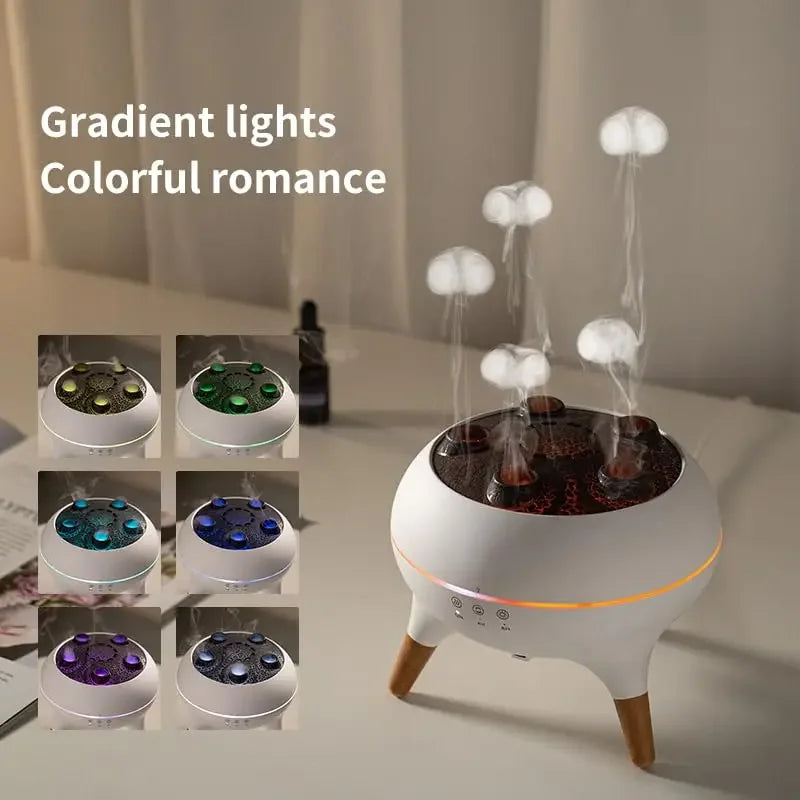 Dynamic Jellyfish Air Humidifier 250Ml Essential Oil Diffuser 