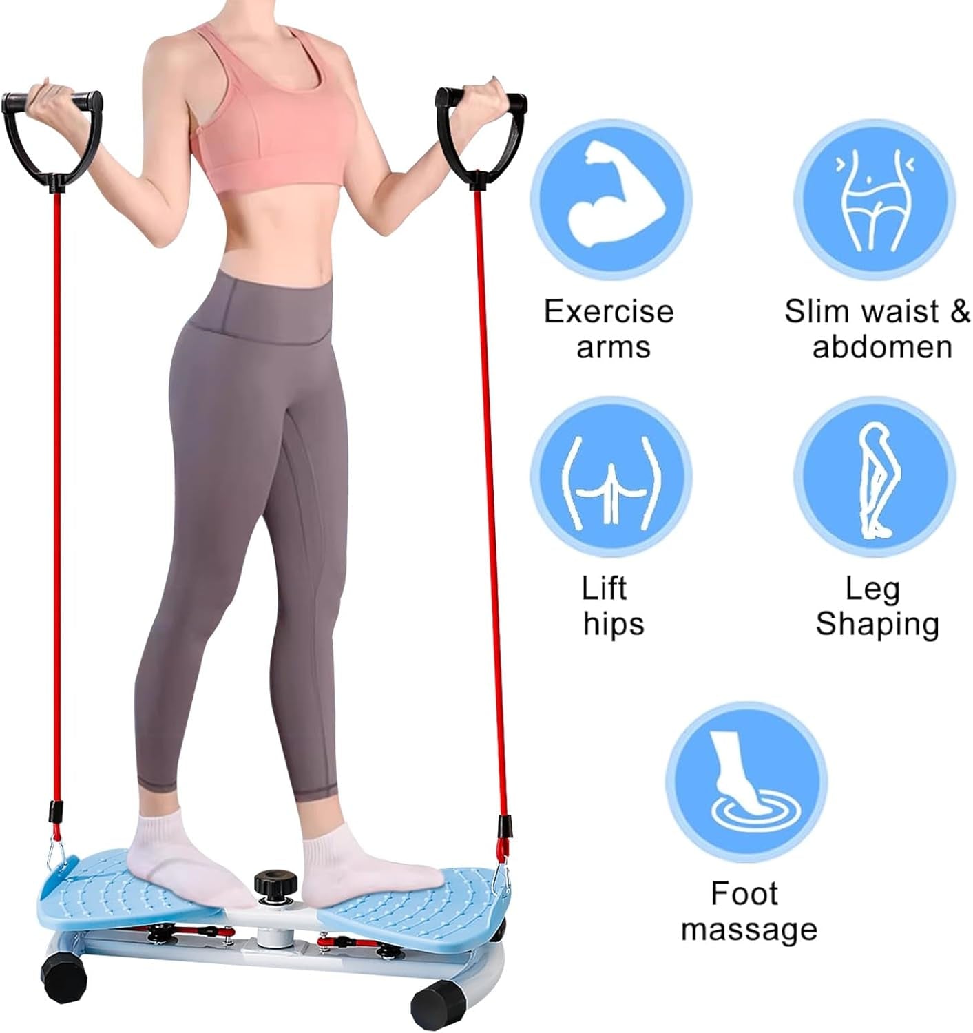 Waist Twist Workout Machine for Home Gym