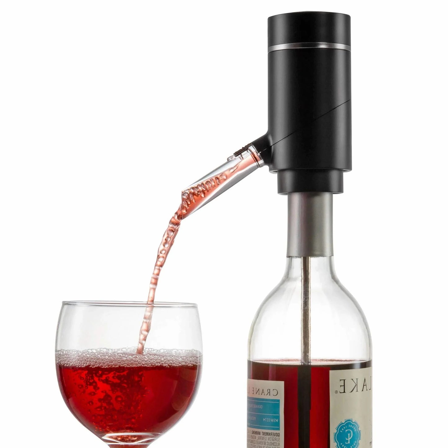 Electric Wine Aerator and Dispenser Automatic Wine Pourer with Touch Button Control