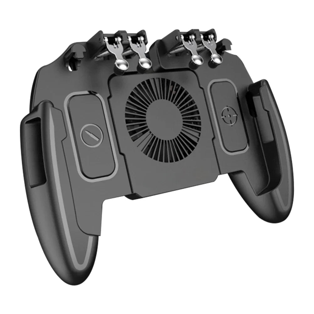 6 Fingers Gamepad Mobile Phone Shooting Controller 