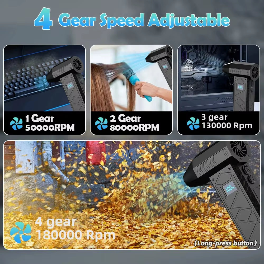 Portable Electric Air Blower Turbo Jet Fan
