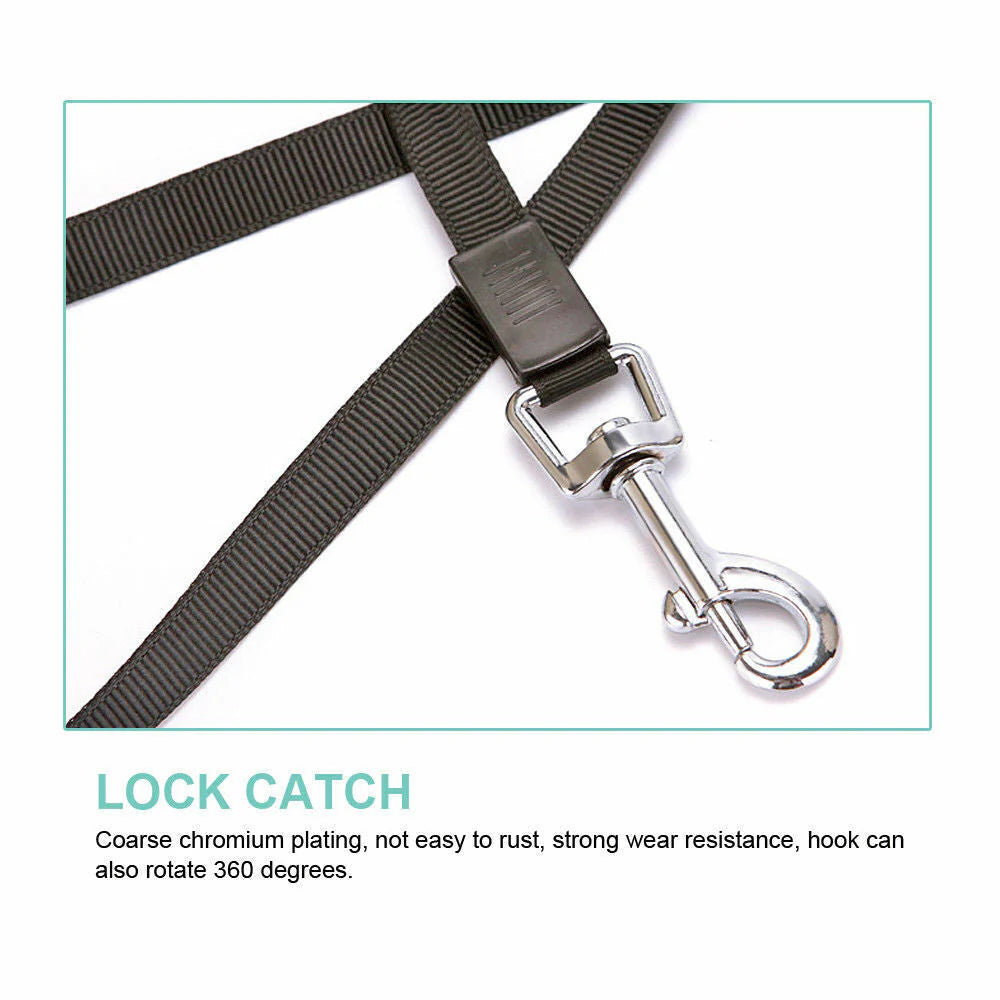 Automatic Retractable Dog Leash with Dual Size Options and Integrated Brake & Lock Safety System