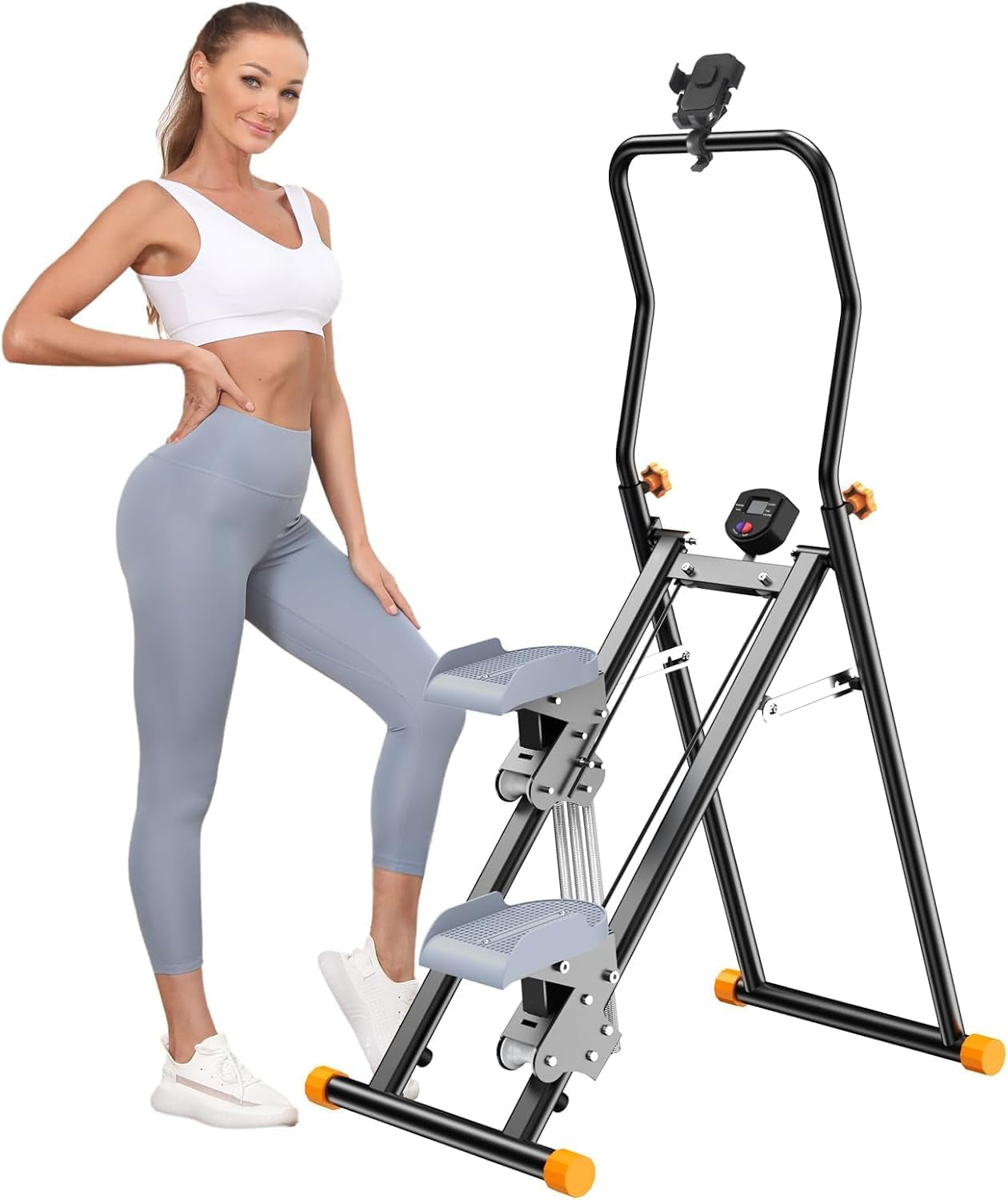 Stair Stepper Machine for Home, Aerobic Mini Stepper for Cardio Workout for Full-Body Training