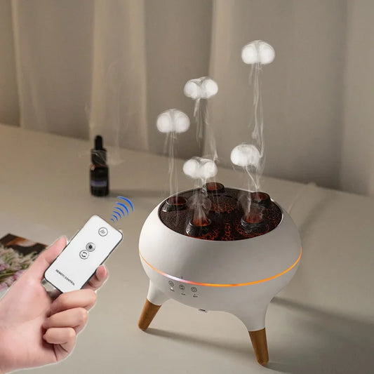 Dynamic Jellyfish Air Humidifier 250Ml Essential Oil Diffuser 