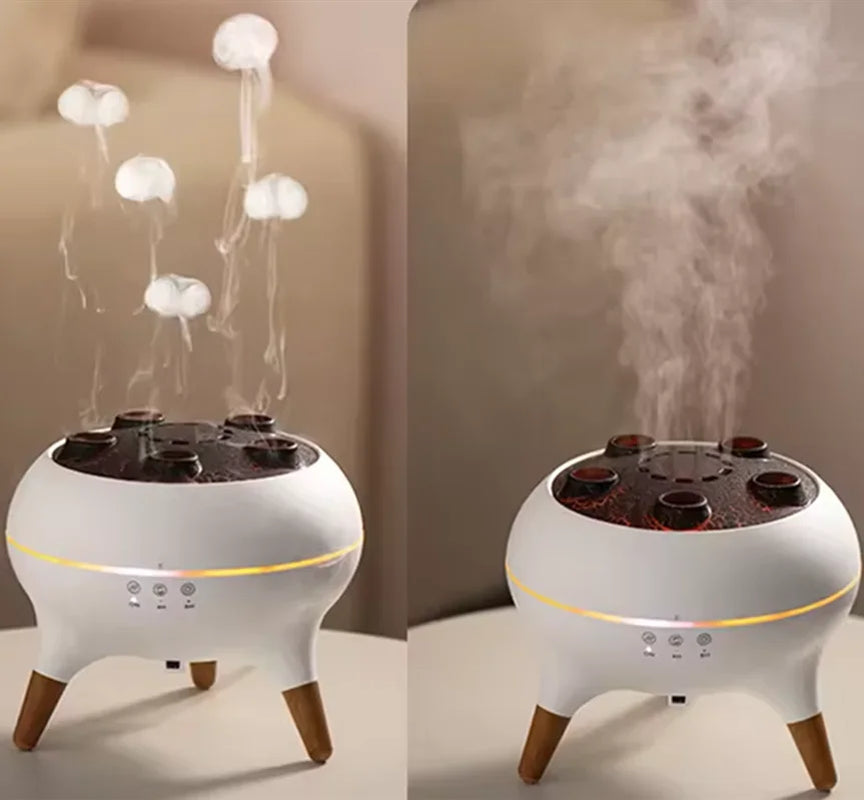 Dynamic Jellyfish Air Humidifier 250Ml Essential Oil Diffuser 