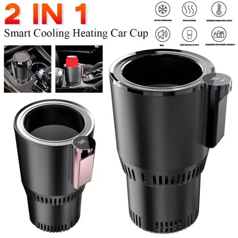 2-In-1 Smart Cooling & Heating Car Cup Holder